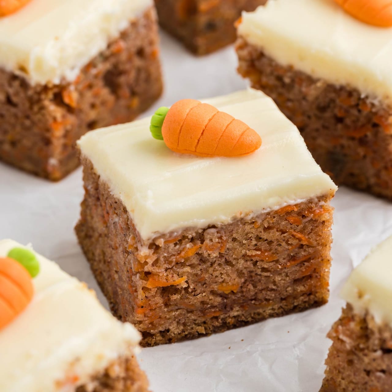 Carrot Cake. Calorie 151, Protein 15, Carbs 18, Fat 13