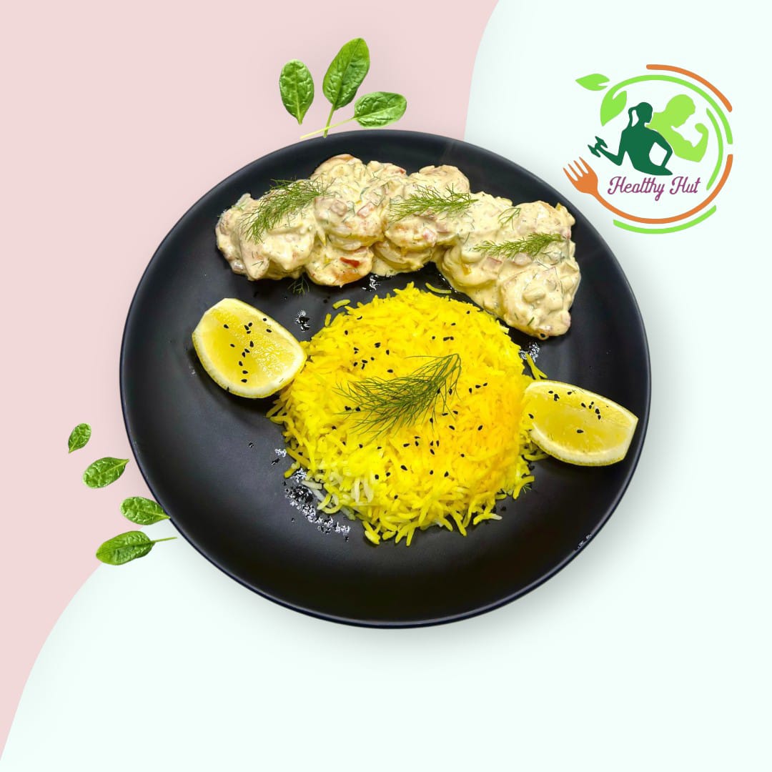 Creamy Shrimp With Rice